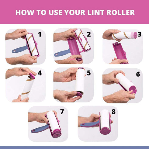 Lint Roller Refill - 2 Pcs | WBM HOME